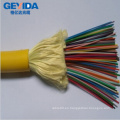 48 Cable de distribución de fibra óptica con Kevlar